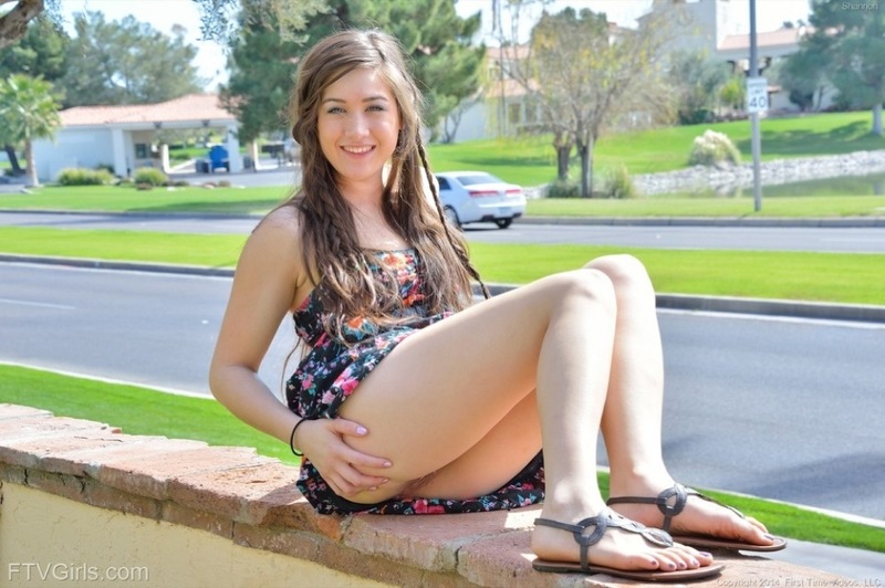 Public Upskirt With Shennon-15