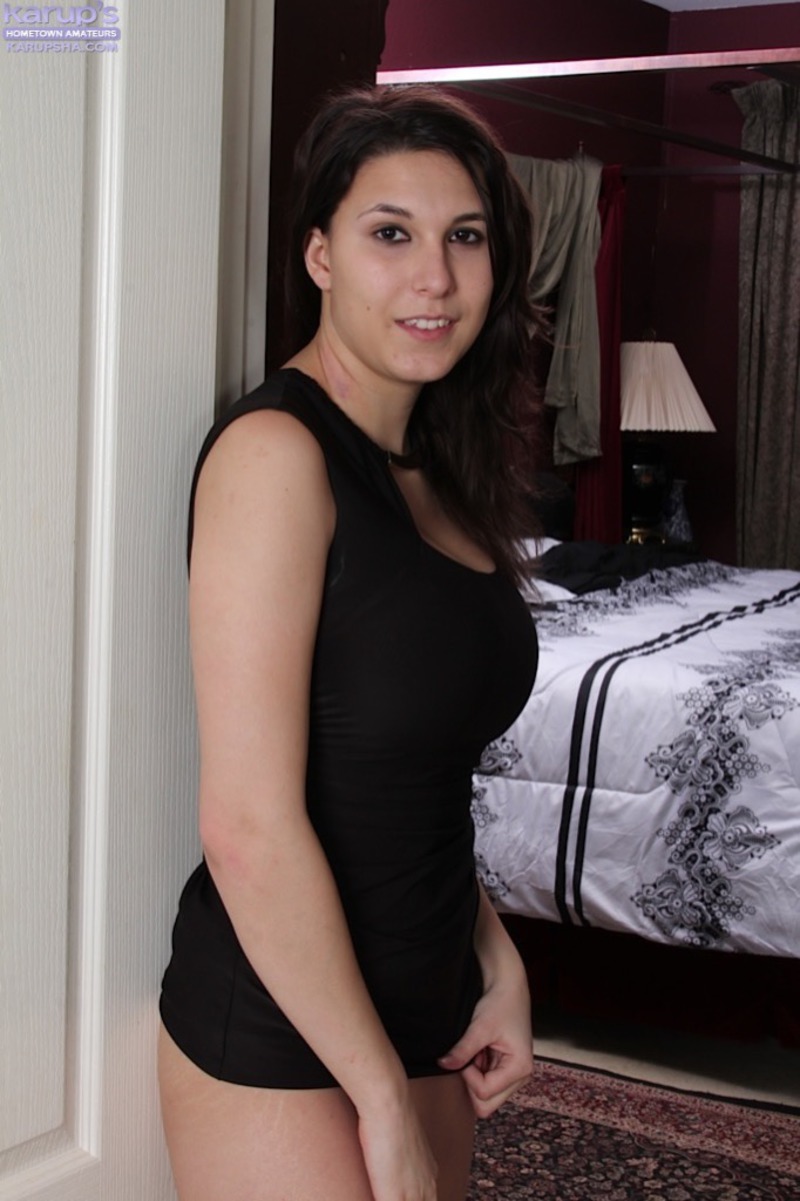 Busty Ella Jones Undressing-06