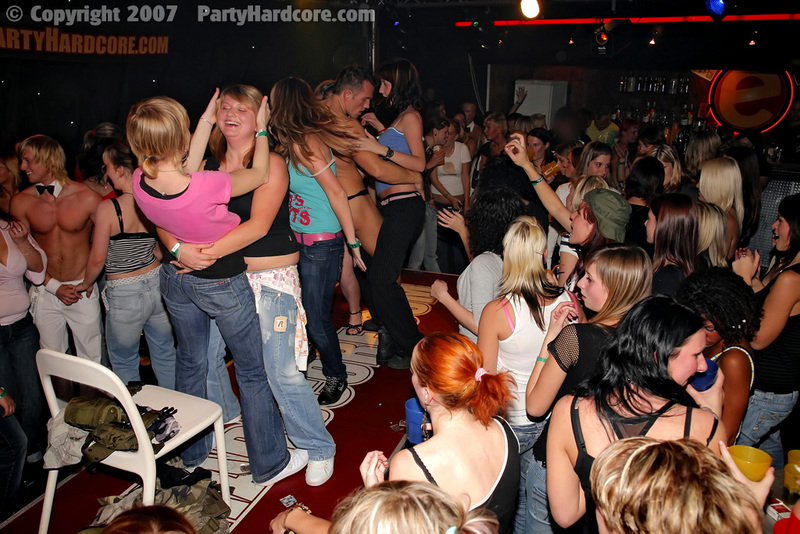 Stripper Guys Get Sucked By Horny Amateur Chicks at Hardcore CFNM Stripper Party-14