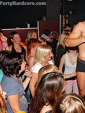 Stripper Guys Get Sucked By Horny Amateur Chicks at Hardcore CFNM Stripper Party-12