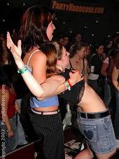 Stripper Guys Get Sucked By Horny Amateur Chicks at Hardcore CFNM Stripper Party-13